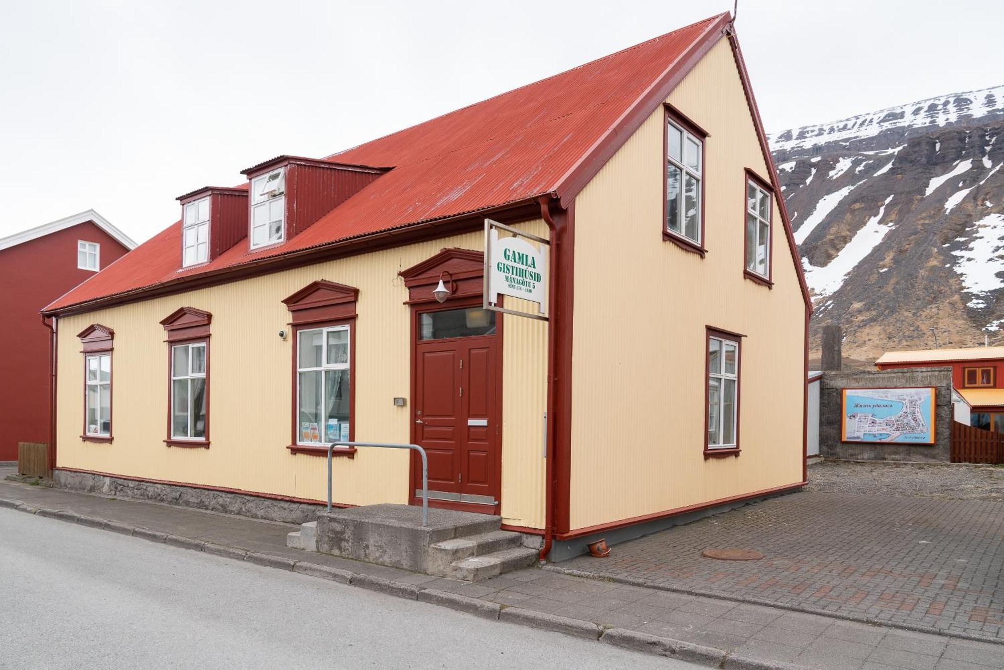 Guesthouse Ísafjördur - Gamla Ísafjörður Exterior foto